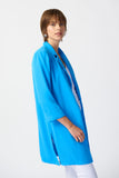 Classic long jacket - French blue by joseph Ribkoff #211361S24