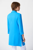 Classic long jacket - French blue by joseph Ribkoff #211361S24