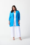 Classic long jacket - French blue by joseph Ribkoff #211361S24