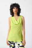 Joseph Ribkoff Gauze Cowl Neck Sleeveless Top #241103