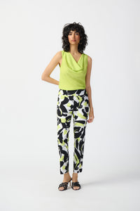 Joseph Ribkoff Millennium Abstract Print Pull-On Pants #241266