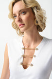 Joseph Ribkoff Bamboo Jersey Fitted Top #242181