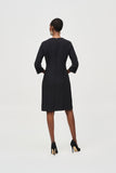 Twill trapeze dress, by Joseph Ribkoff #243005