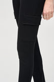 Slim-fit silky-knit cargo pants, by Joseph Ribkoff #243045