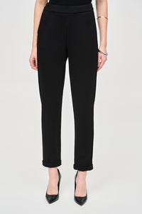 Slim-fit, pull-on pants in heavy knit fabric by Joseph Ribkoff #243050