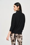 Silky Knit Eyelet Boxy Top, by Joseph Ribkoff #243159