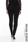 Jeans skinny noir, longueur aux chevilles, par Frank Lyman #243442U