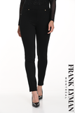 Jeans skinny noir, longueur aux chevilles, par Frank Lyman #243442U