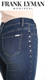 Jeans skinny avec ornements latéraux, par Frank Lyman #243493U