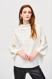 Boxy Knit High Neck Top, By Joseph Ribkoff #243953