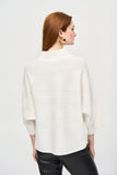 Boxy Knit High Neck Top, By Joseph Ribkoff #243953