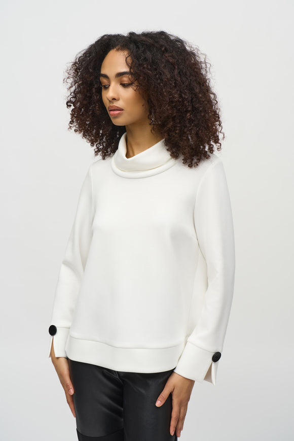 Boxy jersey scuba top, by Joseph Ribkoff #244129