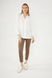 Classic White Blouse with Crystal Embellishments, by Frank Lyman #244674U