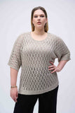 Sequin Lace Sweater Knit by Joseph Ribkoff #251928