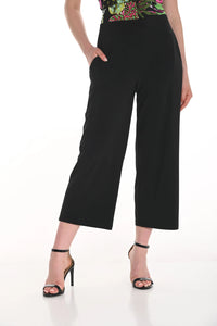 3/4 Wide Leg Knit Pants by Frank Lyman #256012