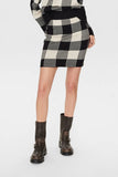 Plaid Mid-Thigh Skirt by EFT #704841