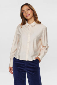 Plain shirt with some different colored threads scattered throughout, by EFG #704877